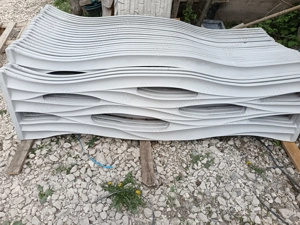 Placi de gard prefabricate din beton - imagine 4