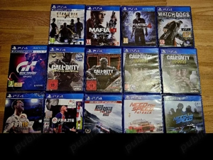 Vând 14 Jocuri PS4 PS5, În stare impecabilă