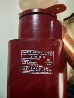 Vand rasnita si container inox cafea