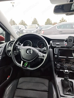 VW Golf 7, 2014, 105cp, - imagine 8