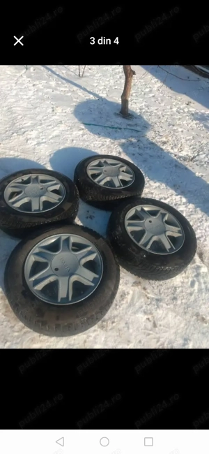 Jante aliaj+cauciucuri - imagine 2