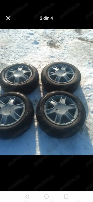Jante aliaj+cauciucuri - imagine 3