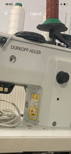 Mașina de cusut Durkopp Adler - imagine 4