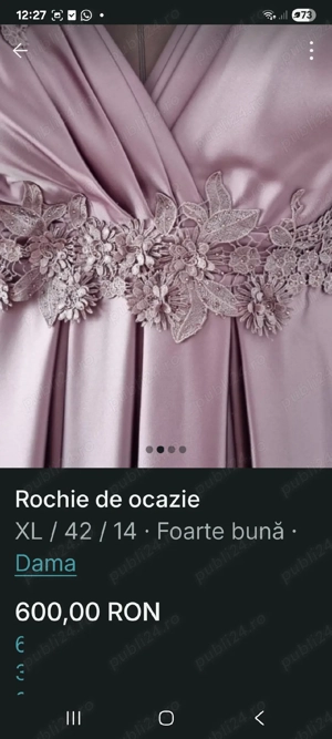 Vand rochie de ocazie - imagine 4