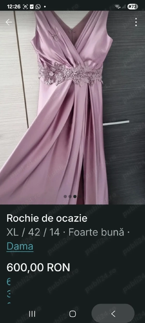 Vand rochie de ocazie - imagine 3