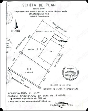 Teren Intravilan de vânzare în Negru Vodă, Jud. Constanța - imagine 2