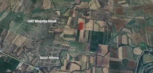 Teren extravilan de vânzare   Comuna Moșnița Nouă, sat Albina, jud. Timiș - imagine 2