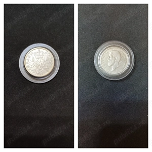 Moneda argint 50 Bani, ROMANIA, 1911