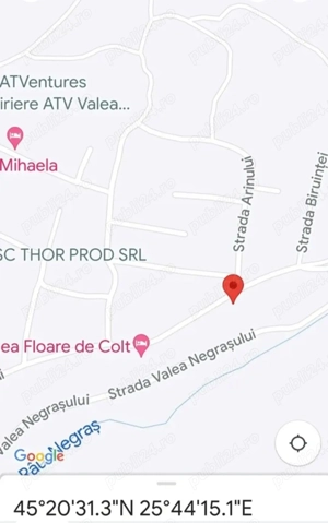 Teren intravilan 1.586 mp   livadă, acces amenajat, Valea Doftanei (Trăisteni)   investiție excelent - imagine 3