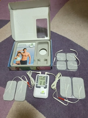Aparat masaj fizio SaneoSPORT EMS electrostimulare fizioterapie