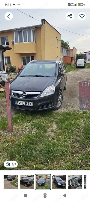 Vând Opel Zafira B 1.9CDTI - imagine 3