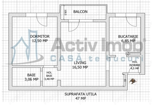 Apartament 2 camere in zona centrala Moldova Noua, langa piata - imagine 10
