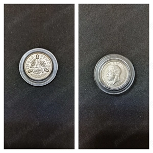 Moneda argint 3 Pence, MAREA BRITANIE, 1932