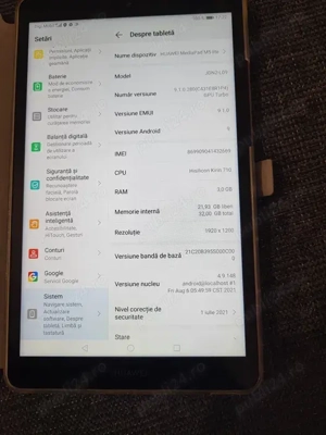Vând Tableta Huawei Mediapad M5 lite (8.0 inch) ca si noua - imagine 3