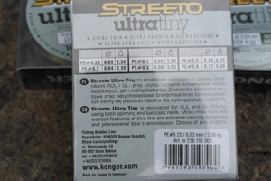  Fir Textil pescuit de finete, Konger Streeto Ultra Tiny Olive Green 150m (0.03mm-0.10mm) - imagine 5