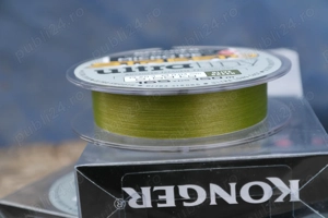  Fir Textil pescuit de finete, Konger Streeto Ultra Tiny Olive Green 150m (0.03mm-0.10mm) - imagine 4