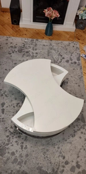 Masa de cafea rotativâ pentru living, de la Mobexpert