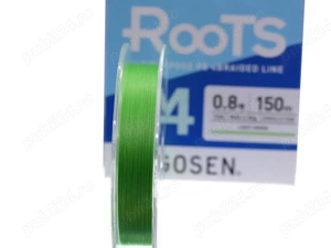 Fir Textil Gosen PE Roots X4 Light Green 150m 200m (0.132mm-0.242mm),fabricat in Japonia,pt.spinning - imagine 3