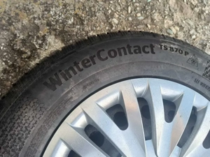Set cauciucuri+jante de iarna 16" Continental TS870P, Hyundai Tucson, rulate 2000km - imagine 4