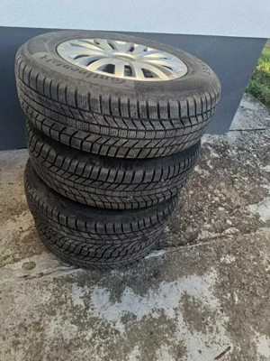 Set cauciucuri+jante de iarna 16" Continental TS870P, Hyundai Tucson, rulate 2000km - imagine 3