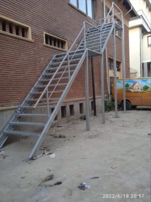 Scări Metalice Zincate   Super Rezistente!