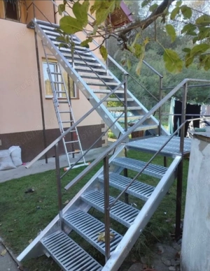Scări Metalice Zincate   Super Rezistente! - imagine 2
