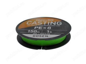 Fir Textil  Gosen Answer Casting PE X8 Light Green 150m 200m (0.13-0.24mm), fabricat in Japonia - imagine 2