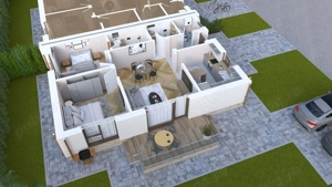 Casa in rate la dezvoltator - imagine 4