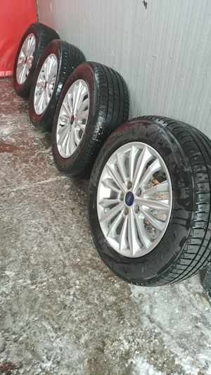 Jante aliaj Ford cu anvelope vara - imagine 2