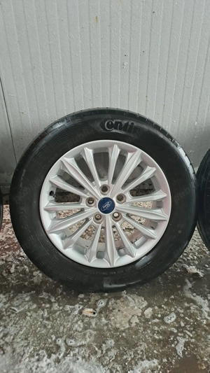 Jante aliaj Ford cu anvelope vara - imagine 8