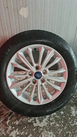 Jante aliaj Ford cu anvelope vara - imagine 5