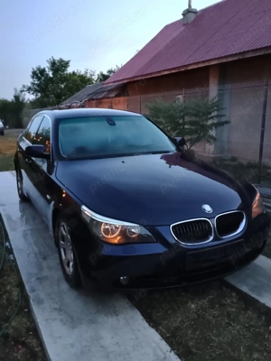 Primul proprietar ! Bmw e60 525   2004.  Fara schimburi - imagine 2