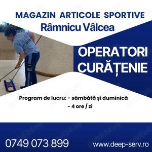 Operatori Curatenie - Centru Comercial 