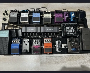 Pedalier, pedalboard, pedale chitara
