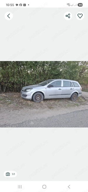 opel astra h - motor defect - pt dezmembrat