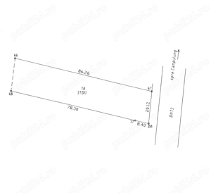 Teren stradal intravilan_1729 mp_Mărăcineni_DN73