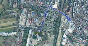 Teren intravilan 5000 mp in Focsani, strada Milcov -Valcele Remat - imagine 3