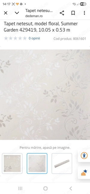 Tapet netesut Summer Garden - imagine 2