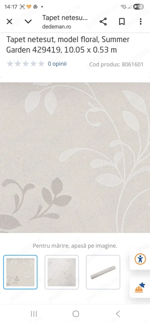 Tapet netesut Summer Garden - imagine 3