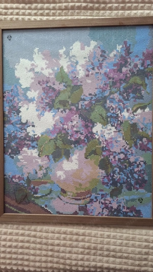 Vând goblenuri cu diamante, lucrate manual, 40 50 cm, cu rame - imagine 3