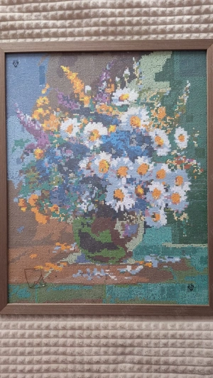 Vând goblenuri cu diamante, lucrate manual, 40 50 cm, cu rame - imagine 4