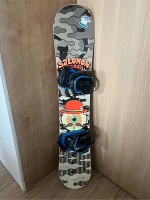 Placă snowboard Salomon Fierce   140 cm + legături Burton (Femei Copii)