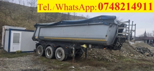  Semiremroca basculabila Schmitz an 2007, bena din Hardox (foarte rezistenta), rulata pulata