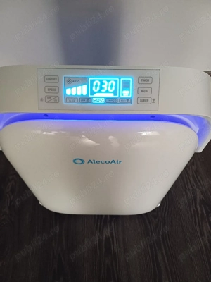 Purificator aer AlecoAir P60 Elite WiFi, HEPA, UV-C   Stare bună