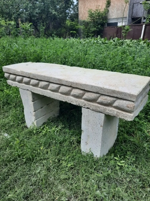 bancuta din piatra naturala - imagine 2