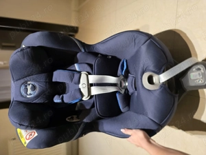 Scaun auto ISOFIX i-Size Cybex Sirona S cu Sensorsafe inclus, Navy Blu