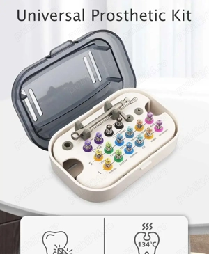 Set universal Implantologie  ( HEX, Ankylos, etc)- Cheie dinamometrica - Lampa foto polimerizare UV