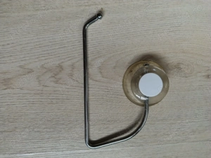 Suport Hartie igienica Croydex Press 'N' Lock Suction Fit Toilet Roll Holder