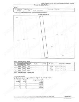 teren extravilan Ghiroda