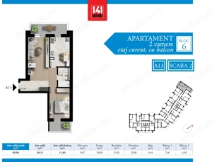 Apartament 2 camere, 2 min de metrou Pacii - imagine 5